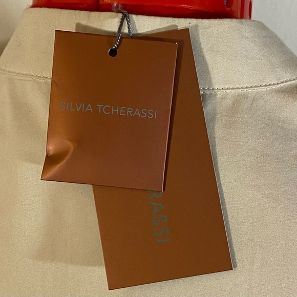 NWT - SILVIA TCHERASSI Carrie Puff Sleeve Peplum Top - M (fits small) - Picture 15 of 15